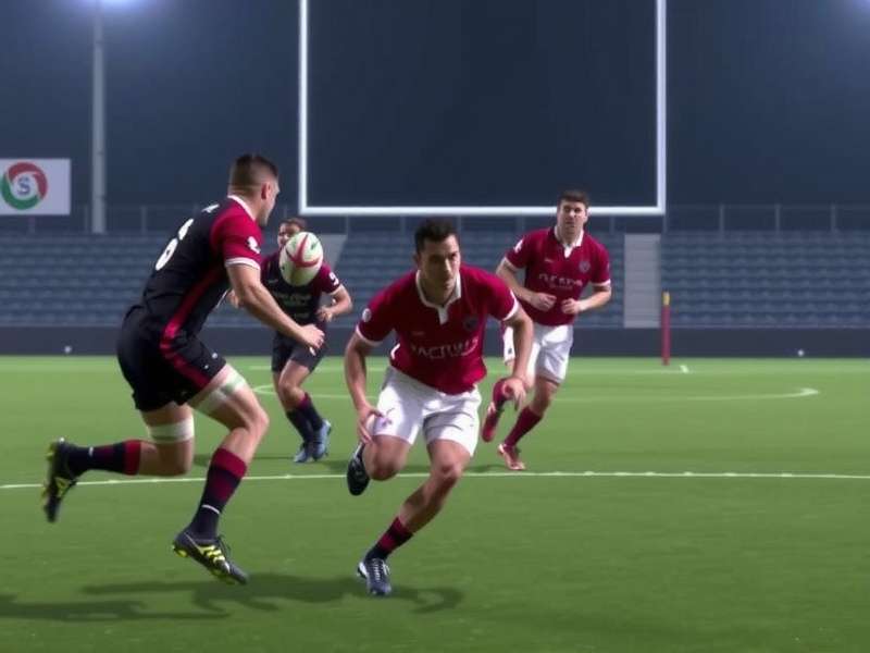 Intense rugby action in Guwahati Gladiators Guwahati Gladiators Rugby Gameplay